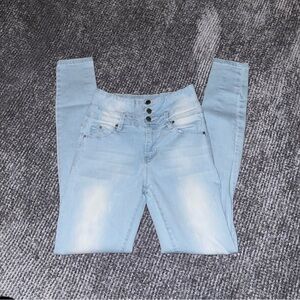 Light Blue Women's Ripped Jeans